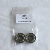 2 pack of 608ZZ Deep Grove Ball Bearings for 3D printers