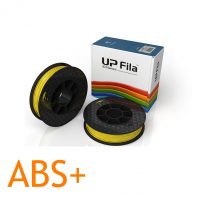 Yellow UP ABS Plus 2D printer filament