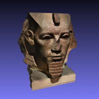 3D print the head of Amenemhet 3rd