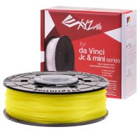XYZ clear Yellow PLA for the Da Vinci Junior, Da Vinci Nano and Da Vinci Minimaker