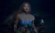 Halle Bailey as Ariel in Disney's live-action remake of "The Little Mermaid."
