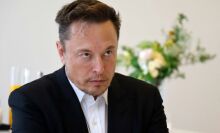 A photo of Elon Musk.