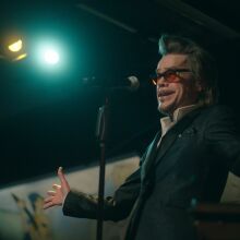 David Johansen performs onstage in "Personality Crisis: One Night Only."