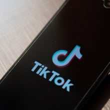 A TikTok App Logo seen displayed on a smartphone screen.