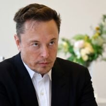 A photo of Elon Musk.