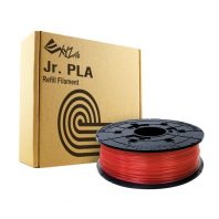 Da Vinci Junior Clear Red PLA filament