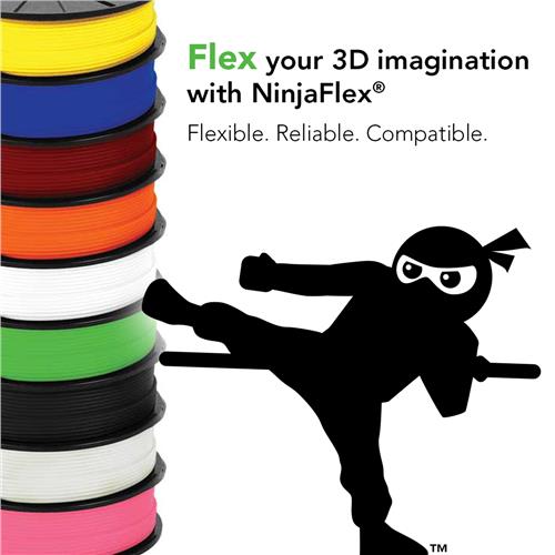 SpecialiBuy Ninjaflex and flexible filament from a UK supplierty 3D printer filaments