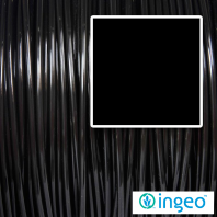 Black Ingeo PLA filament