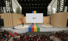 RCS announcement at Google I/O