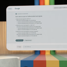 New Google Search features being announced on stage at I/O