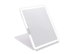 a lighted mirror