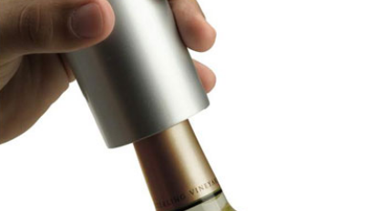Oster electric wine opener on a white background.