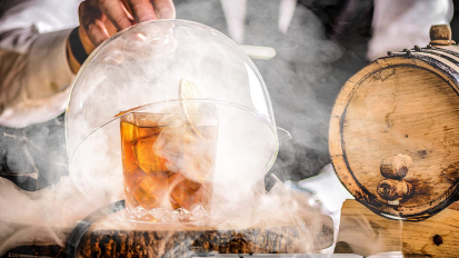 A cocktail smoker from Gramercy Kitchen Company.