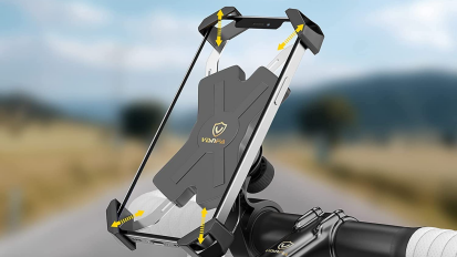 A bike phone mount from Visnfa.