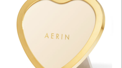 aerin heart-shaped frame